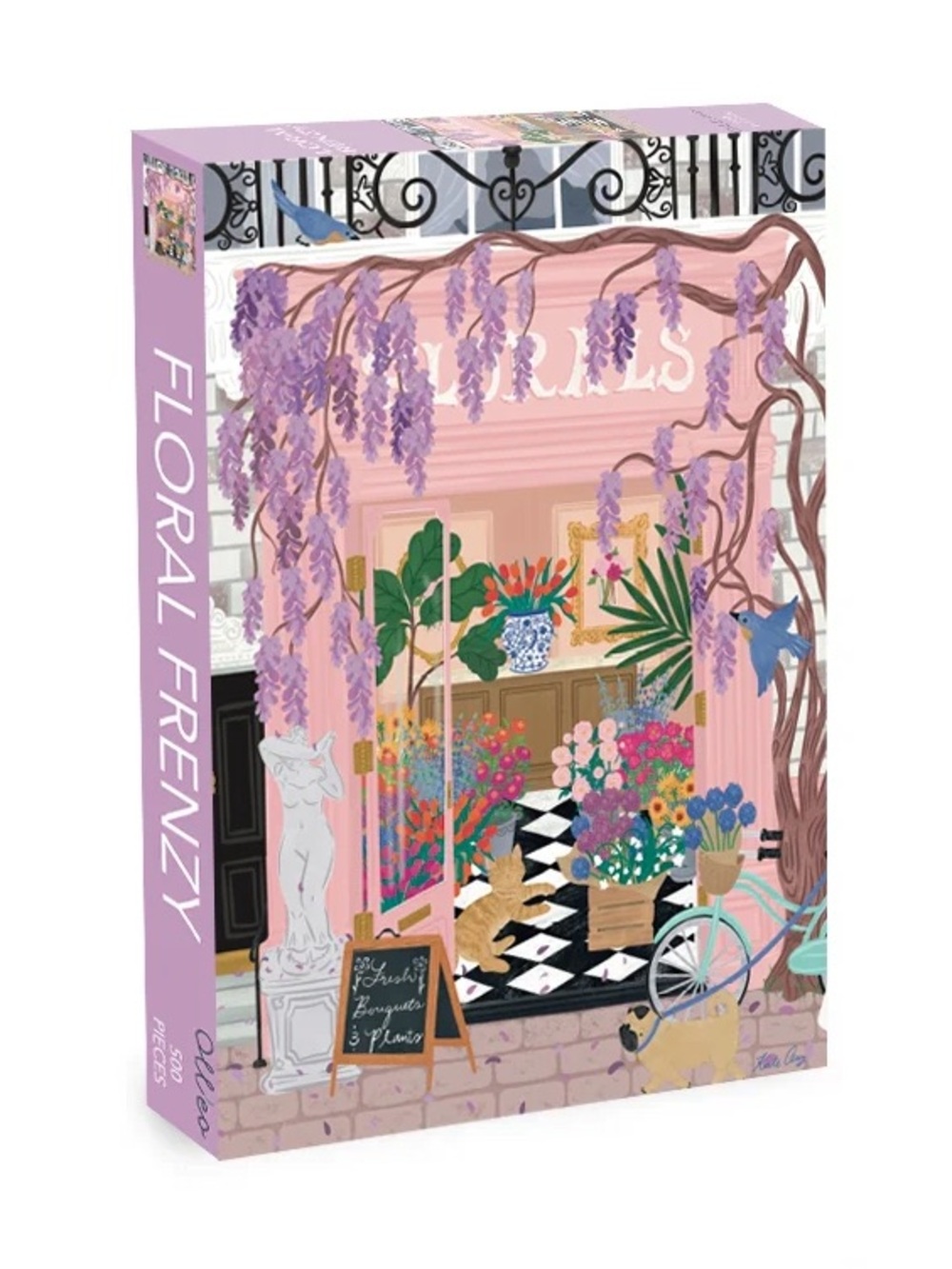 Olleo Floral Frenzy 500 piece puzzle
